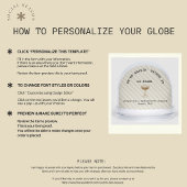 Bachelorette Weekend Einladung Confetti Schneekugeln