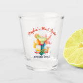 Bachelorette Weekend Final Fiesta Personalisiert Schnapsglas (Vorderseite)