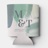 Bachelorette Weekend Gastgeschenk Personalisiert Dosenkühler (Rückseite)