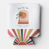 Bachelorette Weekend Gastgeschenk Personalisiert Dosenkühler (Vorderseite)