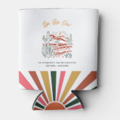 Bachelorette Weekend Gastgeschenk Personalisiert Dosenkühler (Vorderseite)