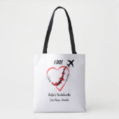 Bachelorette Weekend Gastgeschenk Personalisiert Tasche (Vorderseite)