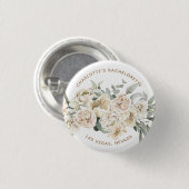 Bachelorette Weekend Gastgeschenk Personalisiertes Button (Vorne & Hinten)