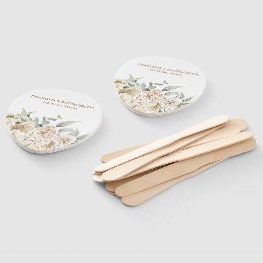 Bachelorette Weekend Gastgeschenk Personalisiertes Fächer (Non-assembled)