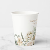 Bachelorette Weekend Gastgeschenk Personalisiertes Pappbecher (Vorderseite)