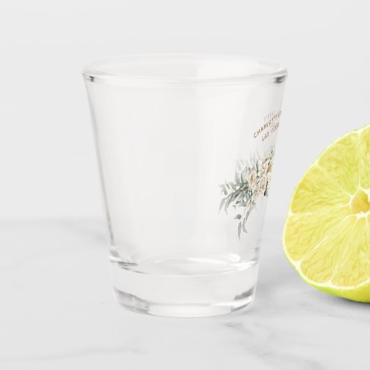 Bachelorette Weekend Gastgeschenk Personalisiertes Schnapsglas (Links)