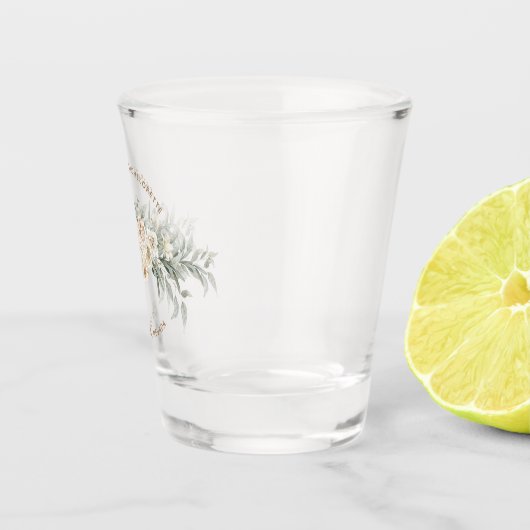 Bachelorette Weekend Gastgeschenk Personalisiertes Schnapsglas (Rechts)