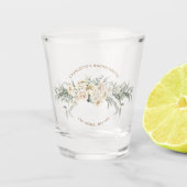 Bachelorette Weekend Gastgeschenk Personalisiertes Schnapsglas (Vorderseite)