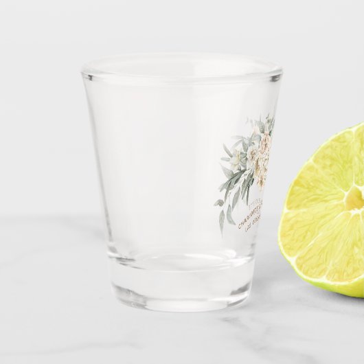 Bachelorette Weekend Gastgeschenk Personalisiertes Schnapsglas (Links)