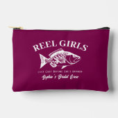 Bachelorette Weekend-Hawaiian-Wein Farbe Zubehörtasche (Vorderseite)