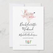 Bachelorette Weekend in Austin Texas Einladung (Vorderseite)