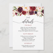 Bachelorette Weekend Paradies für Kletterhexen: Einladung (Rückseite)