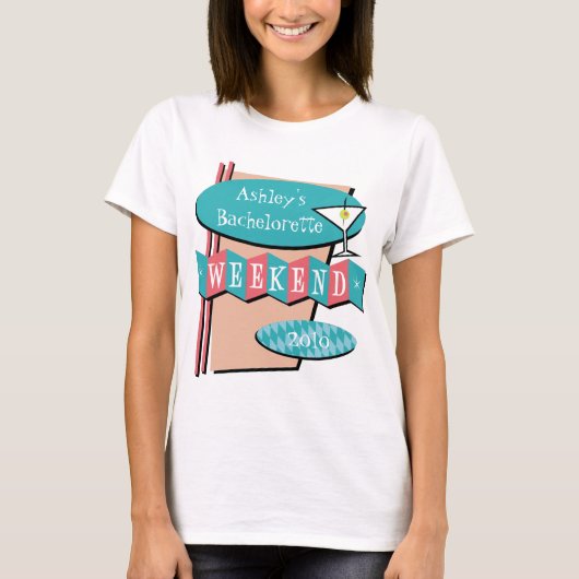 Bachelorette Weekend T - Shirt (Vorderseite)