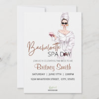 Bachelorette Wellness-Center Party Custom