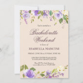 Bachelorette Wine tasting in der Fattoria Moncucch Einladung (Vorderseite)