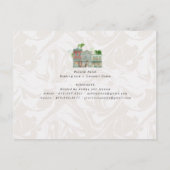 Bachelorette Wochenende | Charleston, SC Einladungspostkarte (Rückseite)