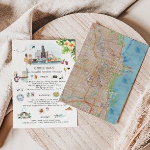 Bachelorette Wochenende   Chicago Einladung