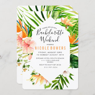 Bachelorette Wochenende Einladung