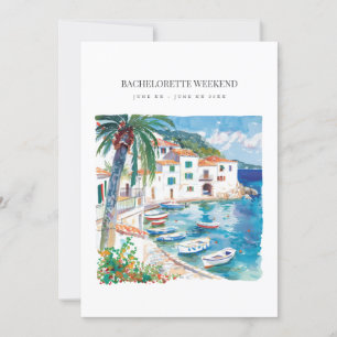 Bachelorette-Wochenende Einladung