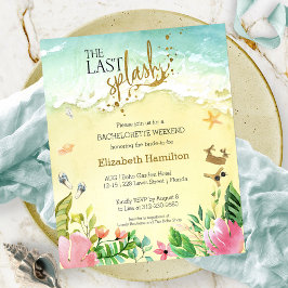 Bachelorette Wochenende Einladung