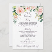 Bachelorette Wochenende Einladung Luganersee Rodel (Rückseite)