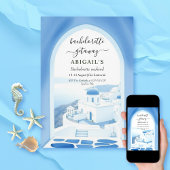 Bachelorette-Wochenende in Santorin Einladung