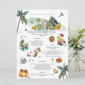 Bachelorette Wochenende | Jamaika Einladung (Stehend Vorderseite)