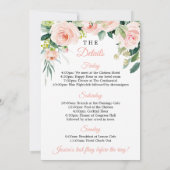 Bachelorette Wochenende Lugano Festival - Martha A Einladung (Rückseite)