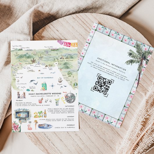 Bachelorette Wochenende | Puerto Vallarta Einladung