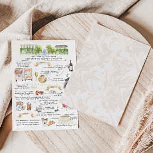 Bachelorette Wochenende   Savannah, Georgien Einladungspostkarte