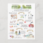 Bachelorette Wochenende | Savannah, Georgien Einladungspostkarte (Vorderseite)