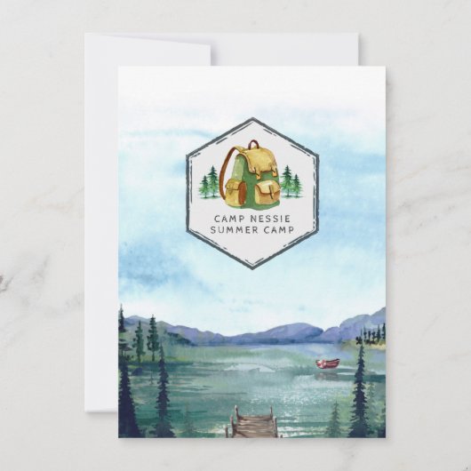 Bachelorette Wochenende | Sommerlager (Rückseite)