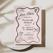 Bachelorette Wochenende Wanderung Mo Cheri Einladung