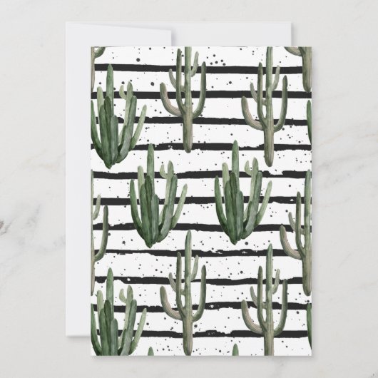 Bachelorette Zielort Bikini Bridal Bash Einladung (Rückseite)