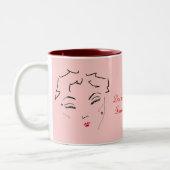 Bachelorette Zweifarbige Tasse (Links)