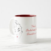 Bachelorette Zweifarbige Tasse (Vorderseite Links)