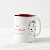 Bachelorette Zweifarbige Tasse (VorderseiteRechts)