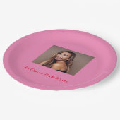 Bacheloretter-Teller Pappteller (Schrägansicht)