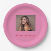 Bacheloretter-Teller Pappteller (Vorderseite)