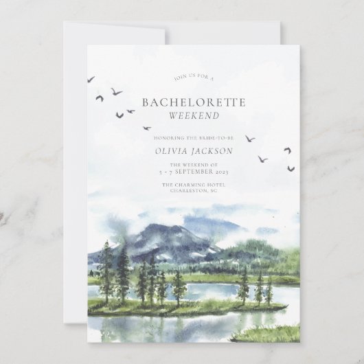 Bacheloretto (dt.) einladung (Vorderseite)