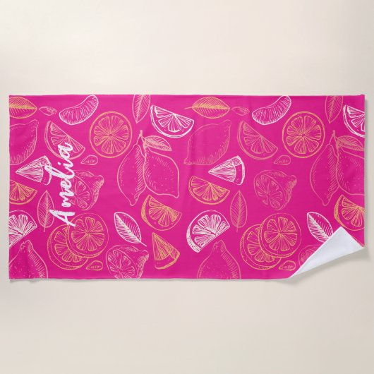 Bacheloretto Highlights Strandtuch (Vorderseite)