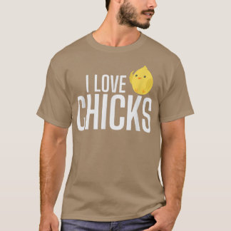 Bachelorparty I Liebe Chips T-Shirt