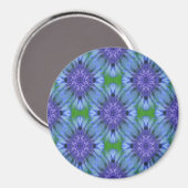 Bachelor's Button Delight.. Magnet (Vorderseite/Rückseite)