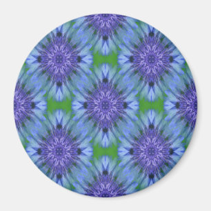 Bachelor's Button Delight.. Magnet