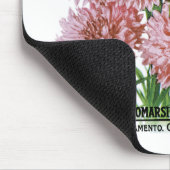 Bachelor's Button Seed Packet Label Mousepad (Ecke)