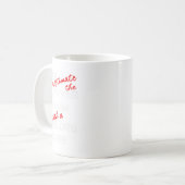 Bachelors Degree Abschluss Kaffeetasse (Vorderseite Links)
