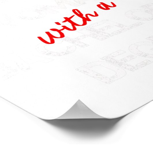 Bachelors Degree Abschluss Poster (Ecke)