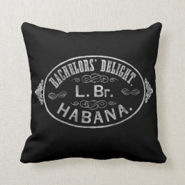 Bachelor's Delight Cigar Briefmarke Kissen