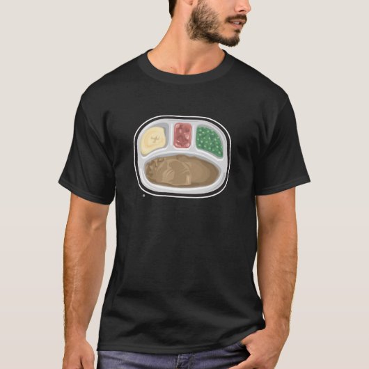 Bachelor's Dinner TV Frozen Entree T-Shirt (Vorderseite)