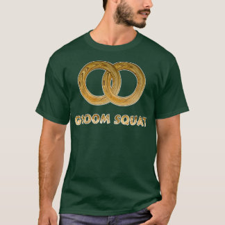 Bachelors Farewell Wedelring Groom SquatGeschenk T-Shirt